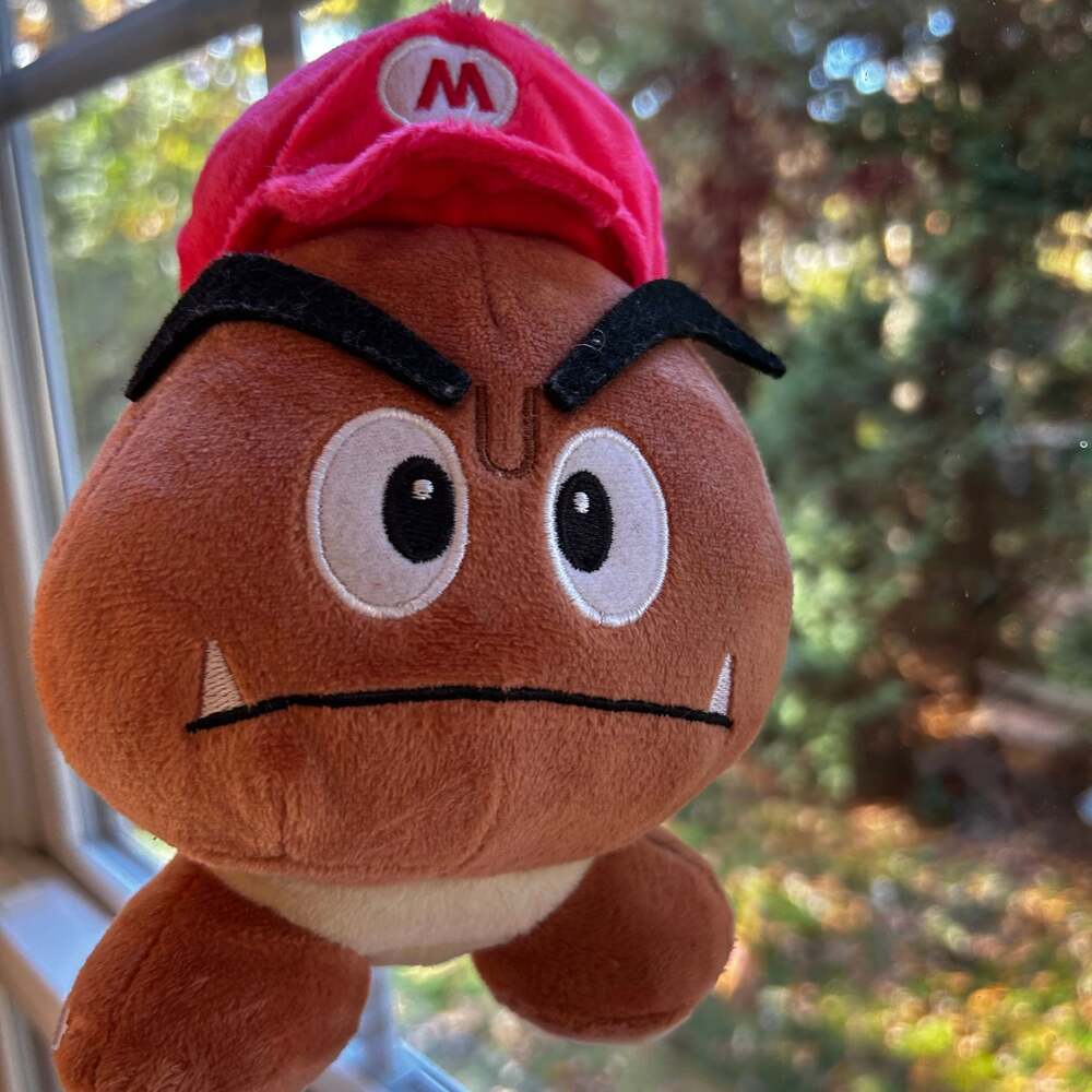 Super Mario Bros Soft Goomba Plush Doll 5" Stuffed Toys Kids Xmas Birthday Gifts